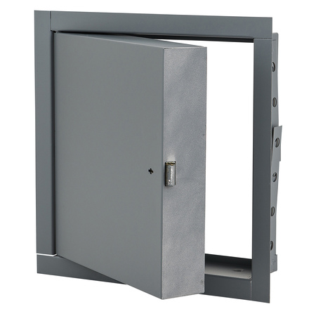 Elmdor Fire Rated Ceiling Access Door, 8x8, Prime Coat W/ Dual Purpose Lock FRC8X8PC-DUL
